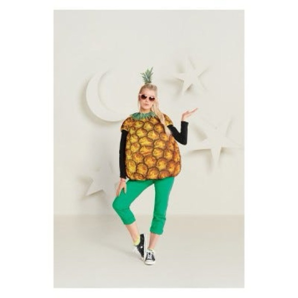 NWT Hyde & EEK! Pineapple Costume Adult & Child Unisex Funny Fruit Halloween